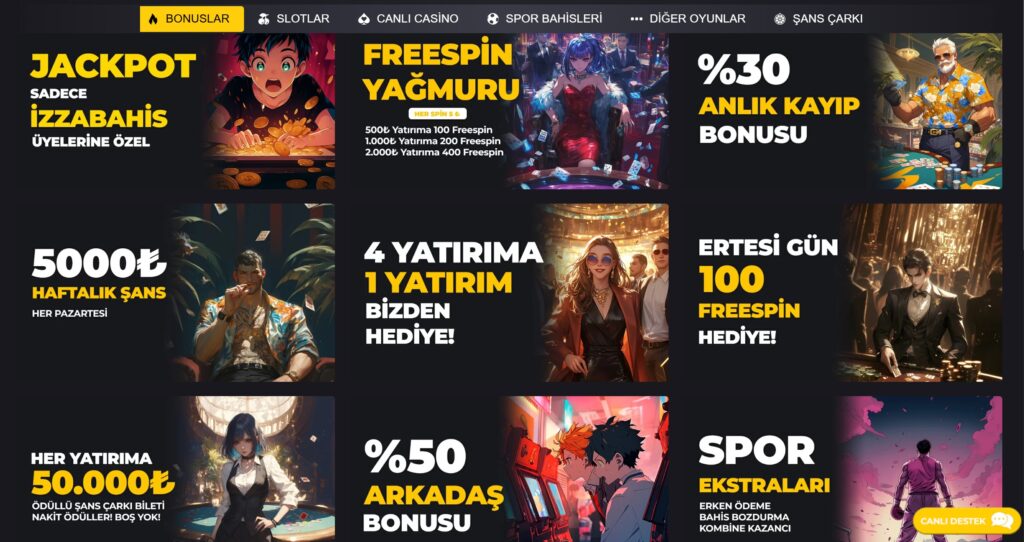 izzabahis bonusları